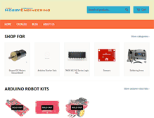 Tablet Screenshot of hobbyengineering.com